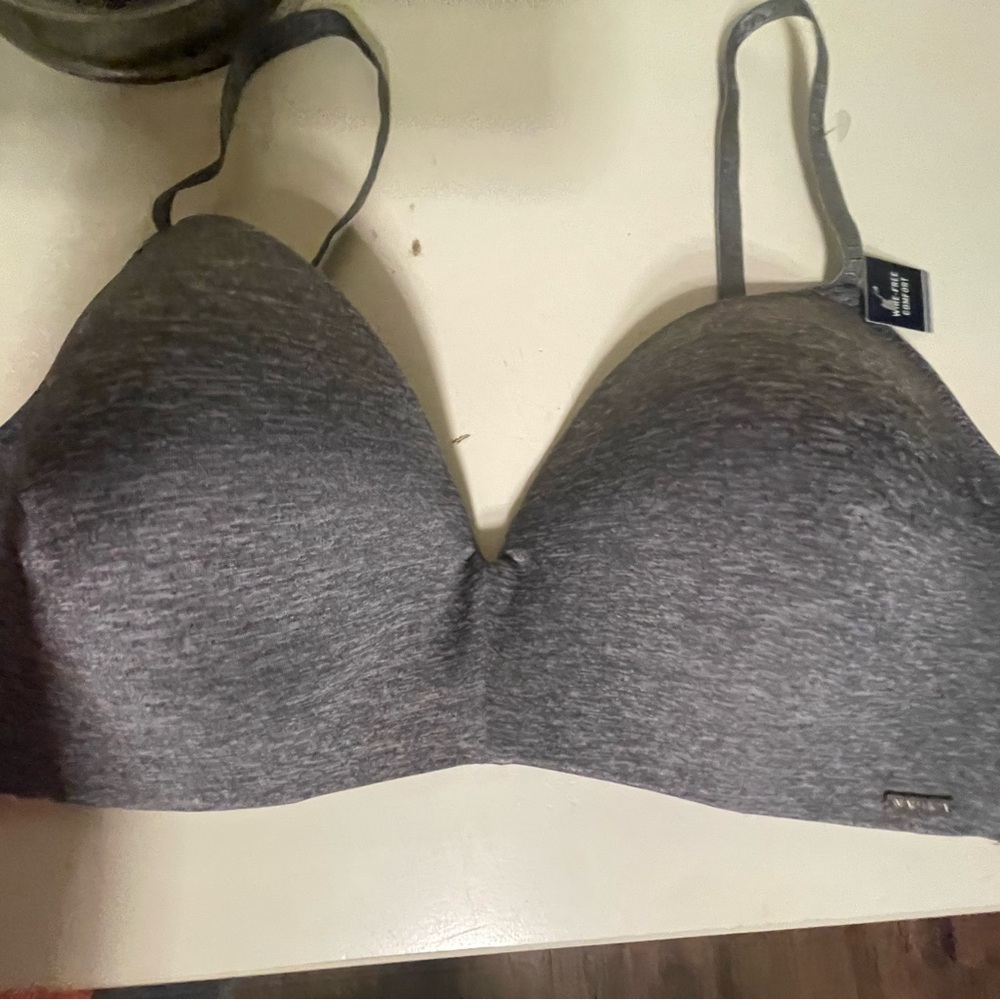 Nautica Gray T-Shirt Bra with Adjustable Straps
